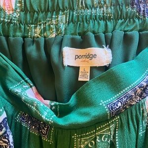 Porridge Green Midi Skirt
